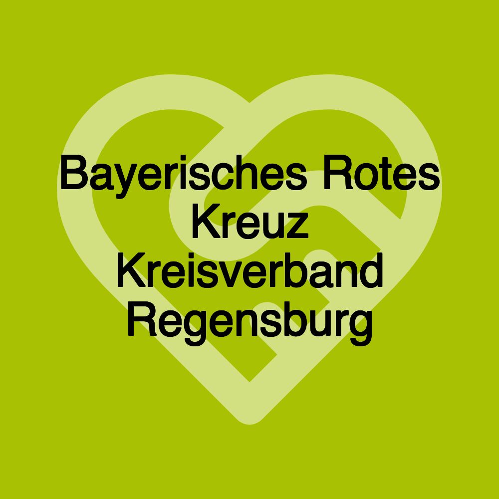 Bayerisches Rotes Kreuz Kreisverband Regensburg