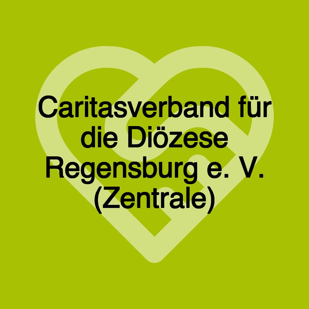 Caritasverband für die Diözese Regensburg e. V. (Zentrale)