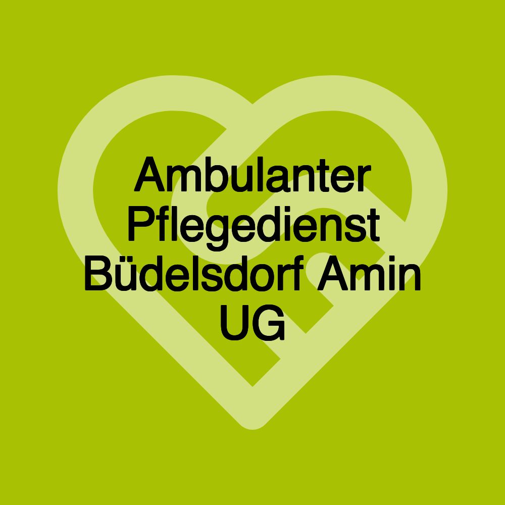 Ambulanter Pflegedienst Büdelsdorf Amin UG