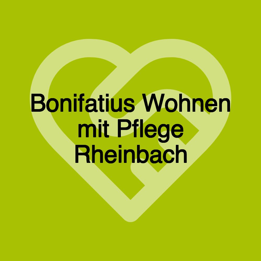 Bonifatius Wohnen mit Pflege Rheinbach