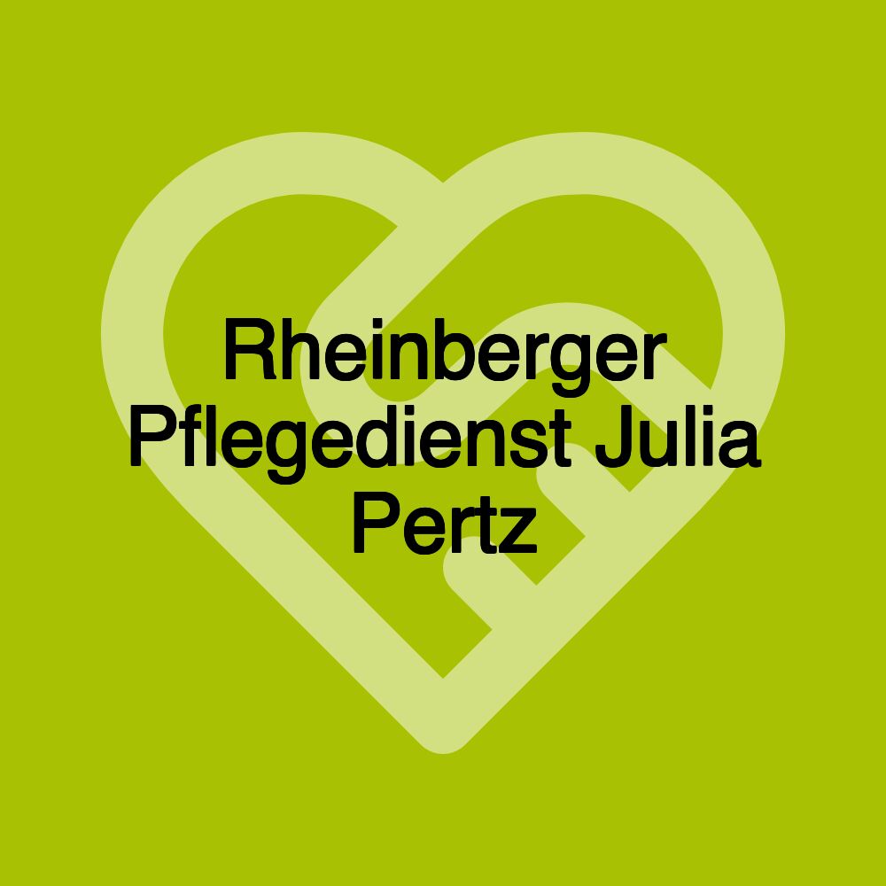 Rheinberger Pflegedienst Julia Pertz