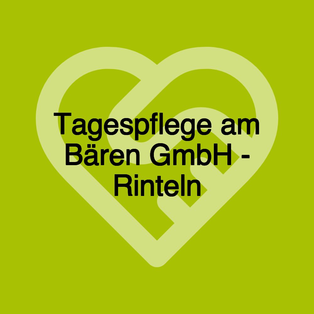 Tagespflege am Bären GmbH - Rinteln