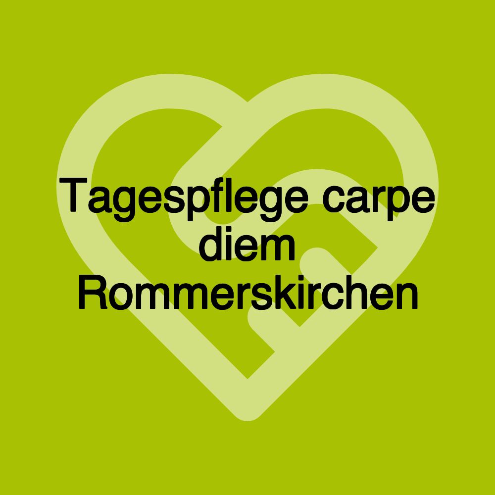 Tagespflege carpe diem Rommerskirchen