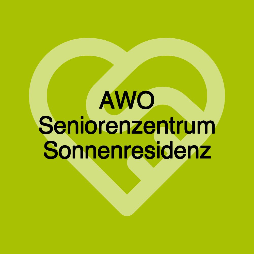 AWO Seniorenzentrum Sonnenresidenz