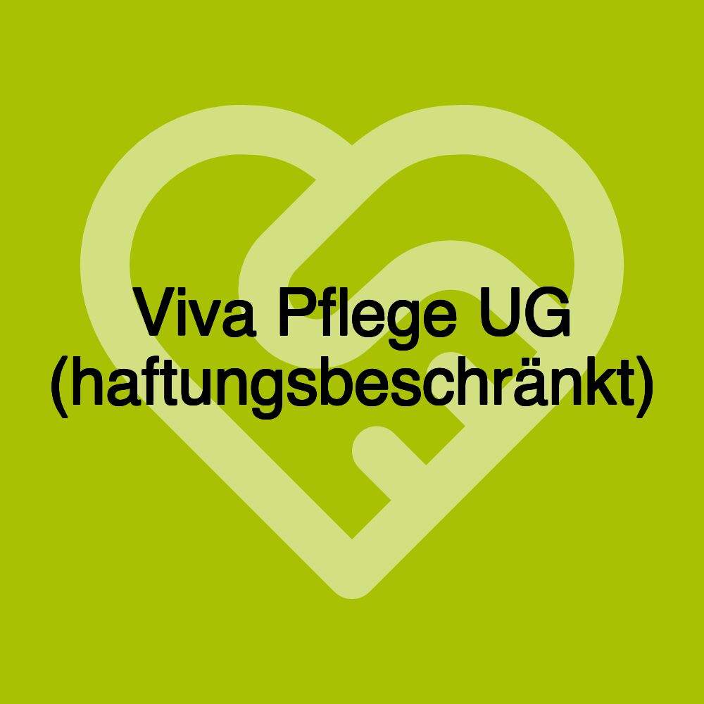 Viva Pflege UG (haftungsbeschränkt)