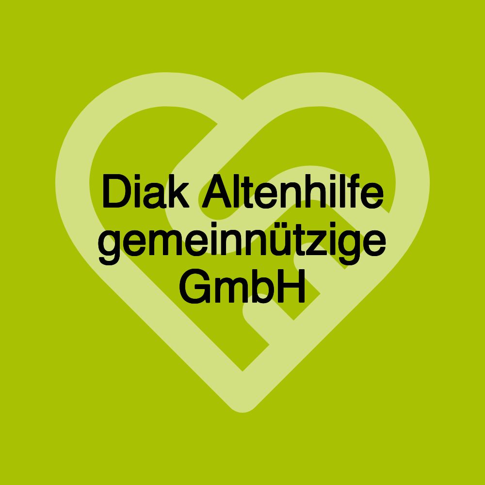 Diak Altenhilfe gemeinnützige GmbH