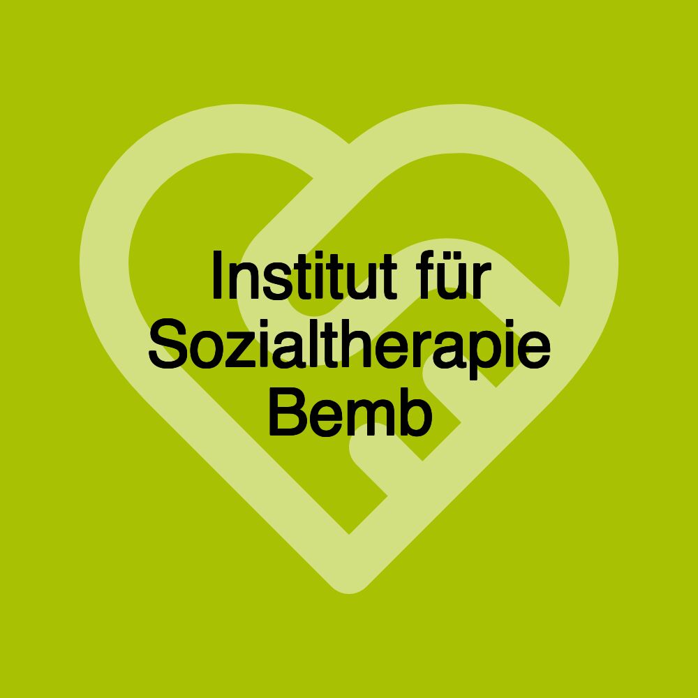 Institut für Sozialtherapie Bemb