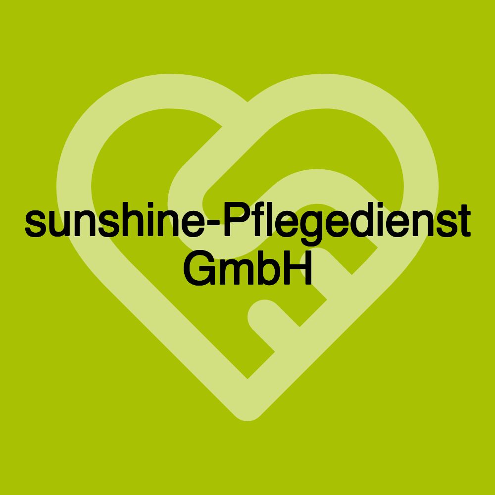 sunshine-Pflegedienst GmbH