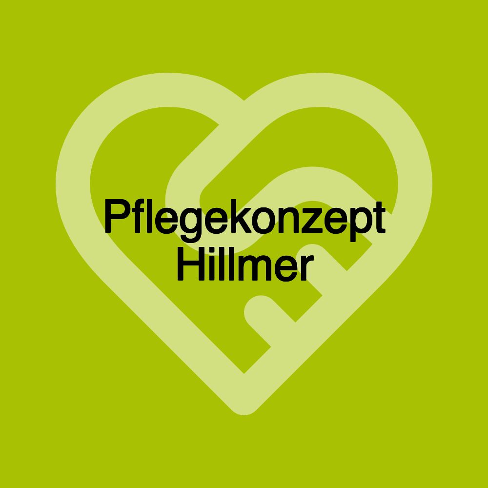 Pflegekonzept Hillmer