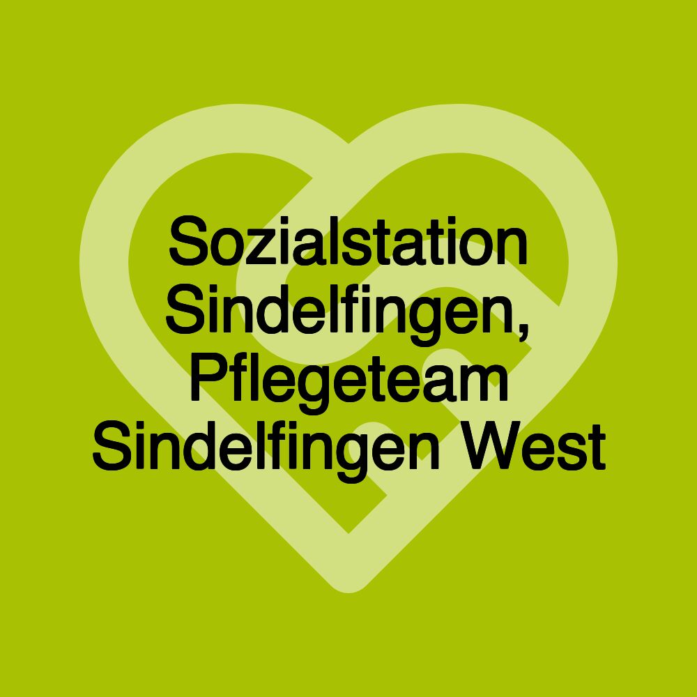 Sozialstation Sindelfingen, Pflegeteam Sindelfingen West