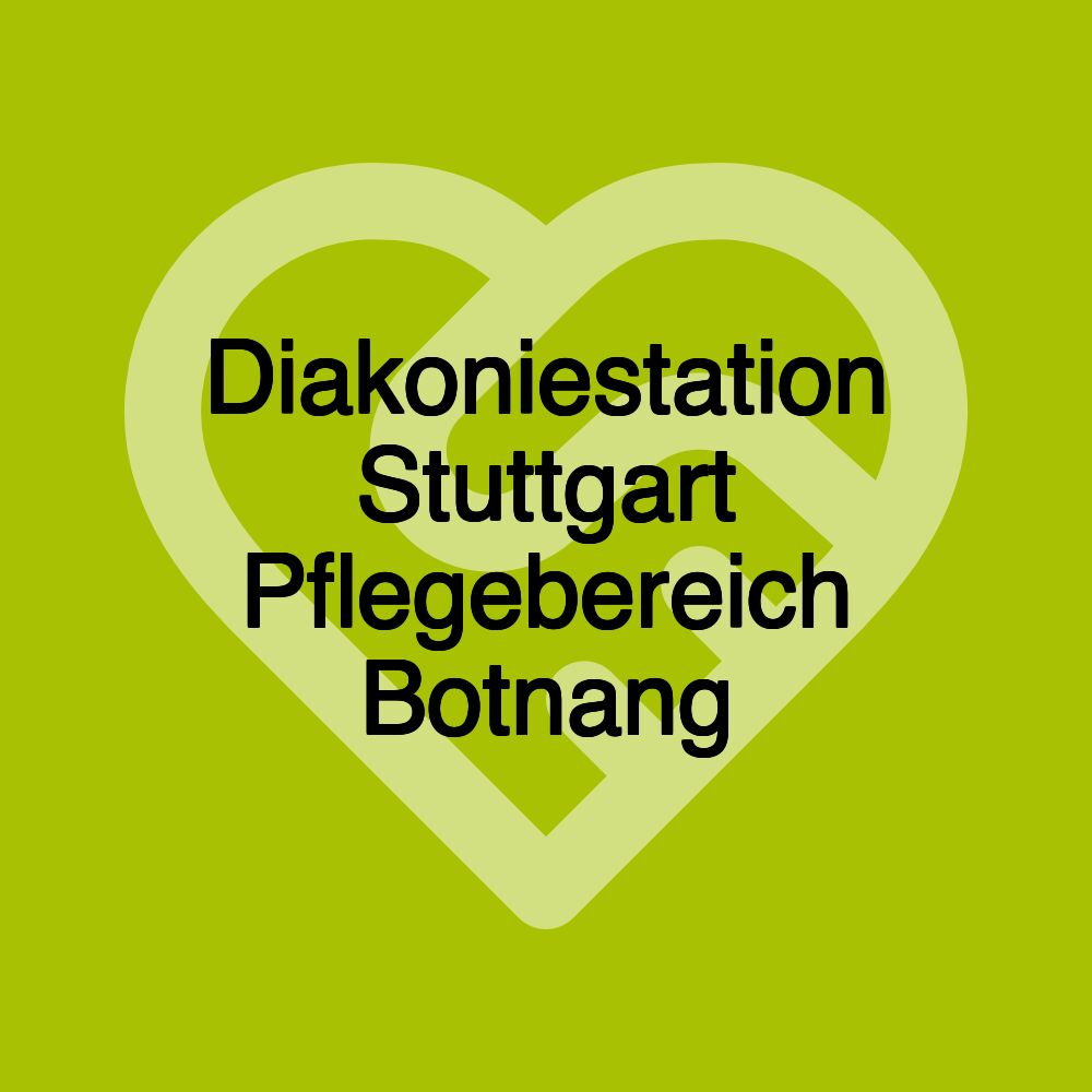 Diakoniestation Stuttgart Pflegebereich Botnang