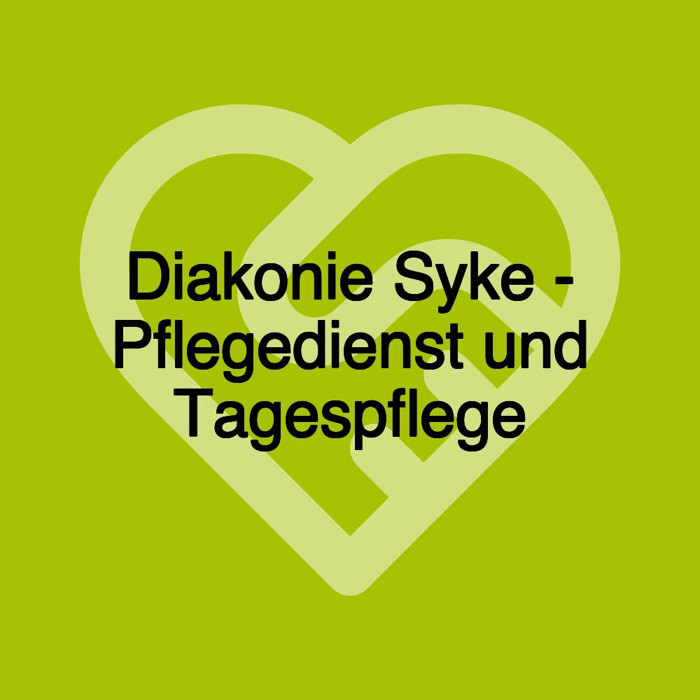 Diakonie Syke - Pflegedienst und Tagespflege