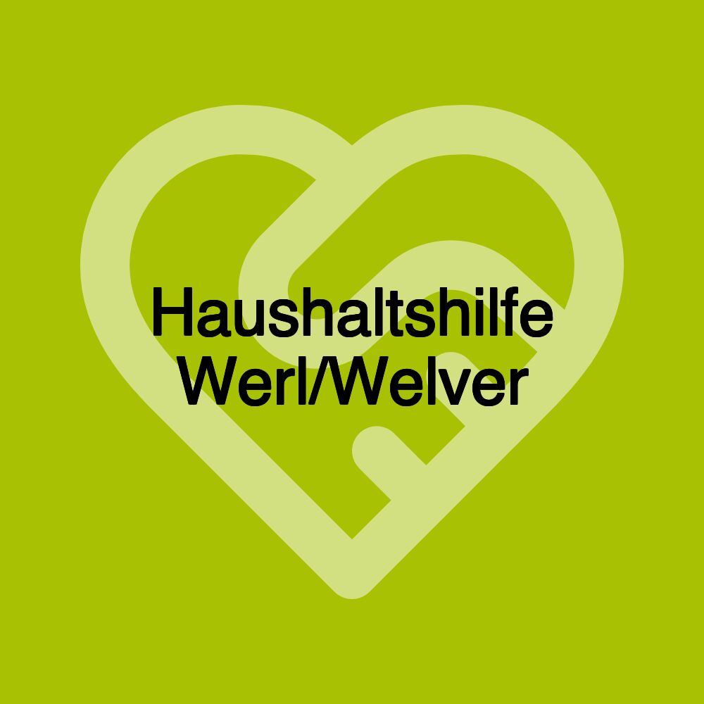 Haushaltshilfe Werl/Welver