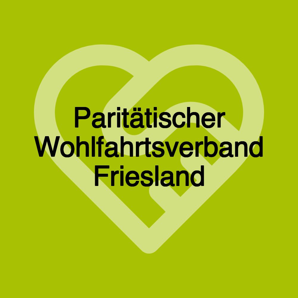 Paritätischer Wohlfahrtsverband Friesland