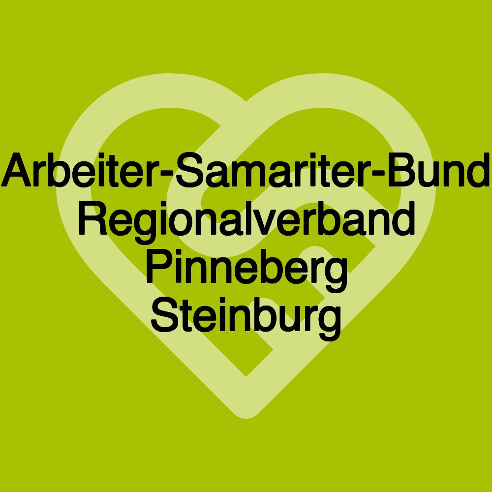 Arbeiter-Samariter-Bund Regionalverband Pinneberg Steinburg