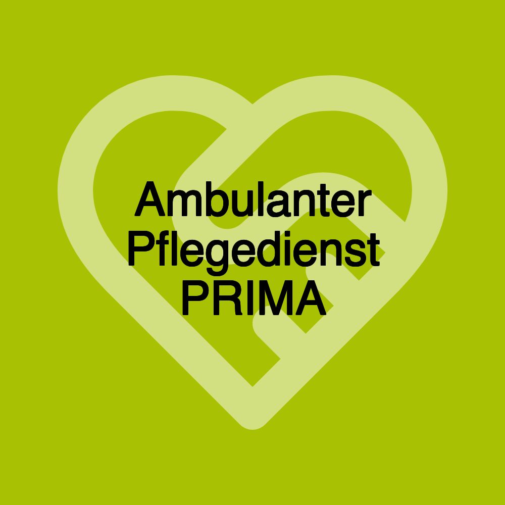 Ambulanter Pflegedienst PRIMA