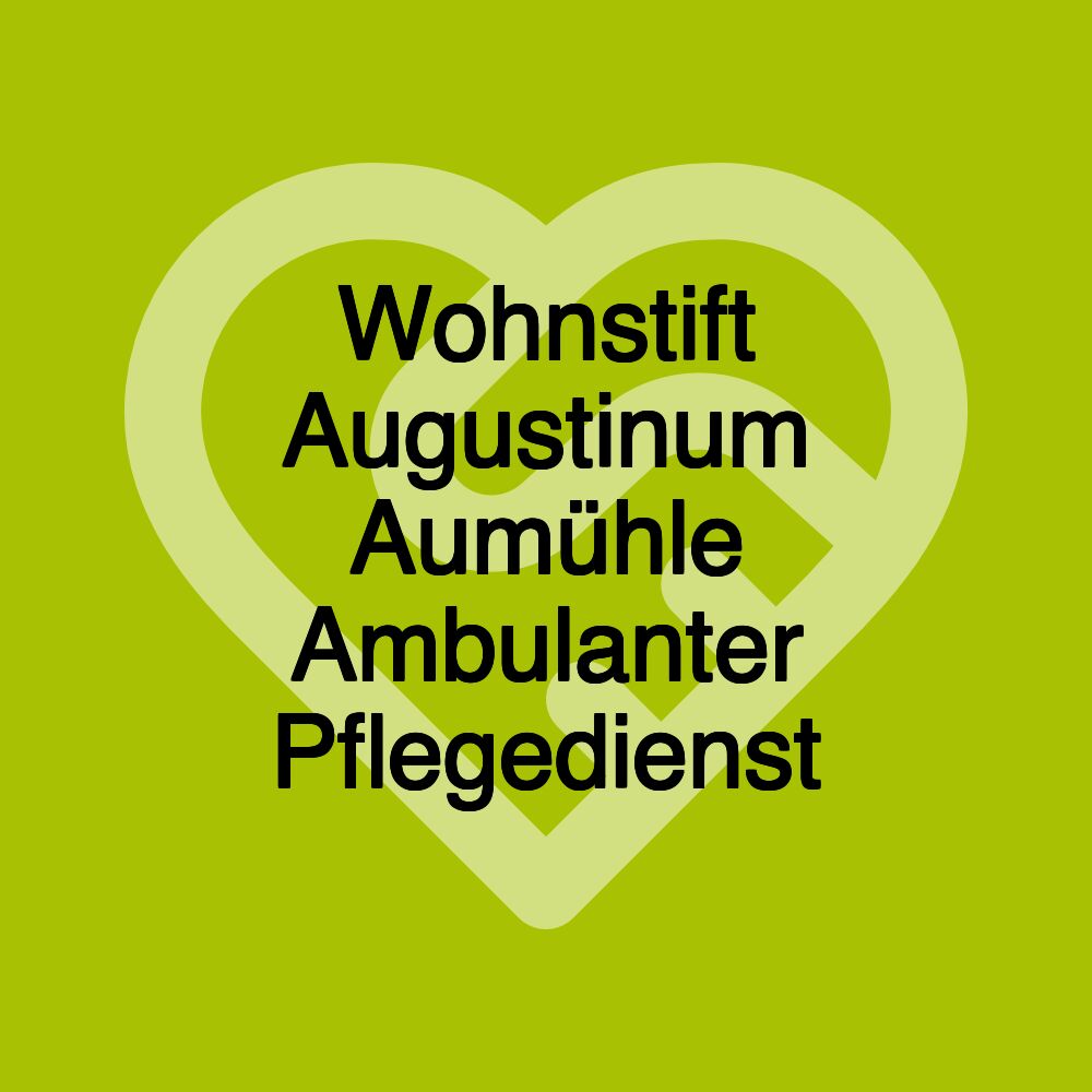 Wohnstift Augustinum Aumühle Ambulanter Pflegedienst