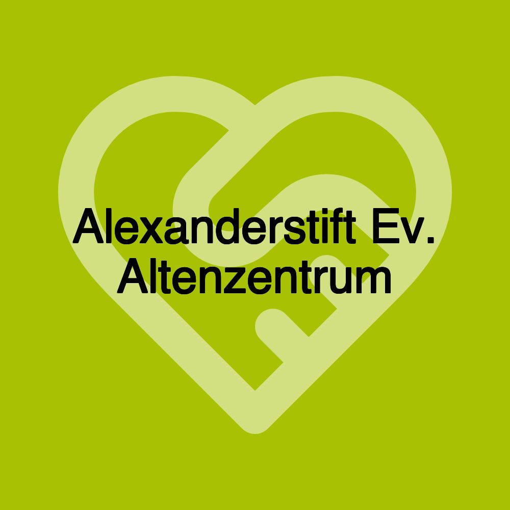 Alexanderstift Ev. Altenzentrum