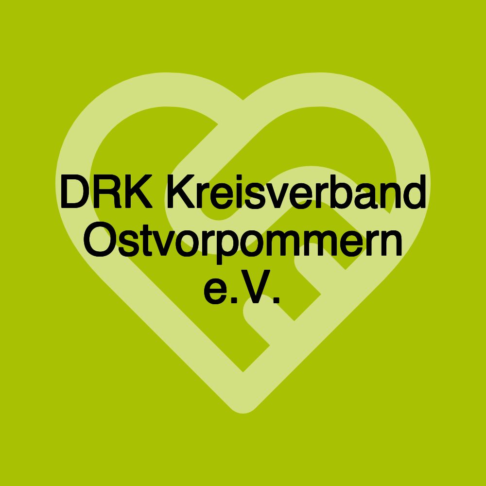 DRK Kreisverband Ostvorpommern e.V.