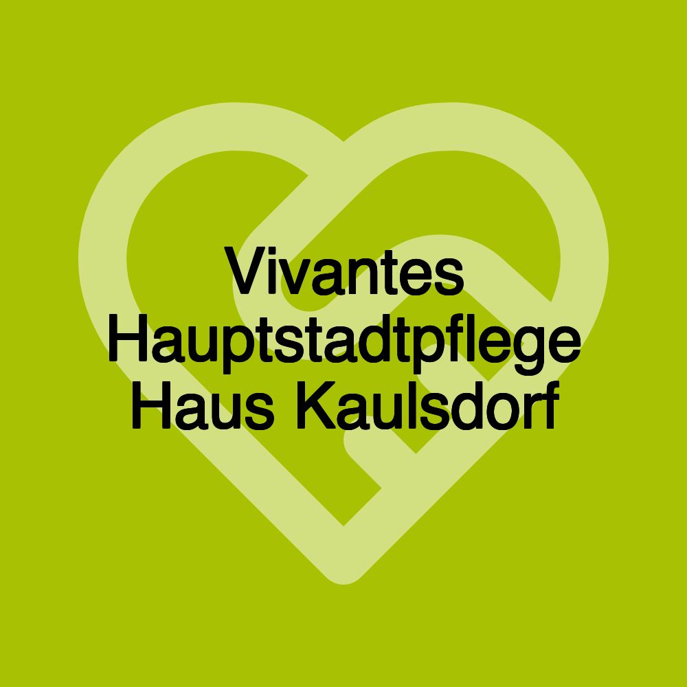 Vivantes Hauptstadtpflege Haus Kaulsdorf