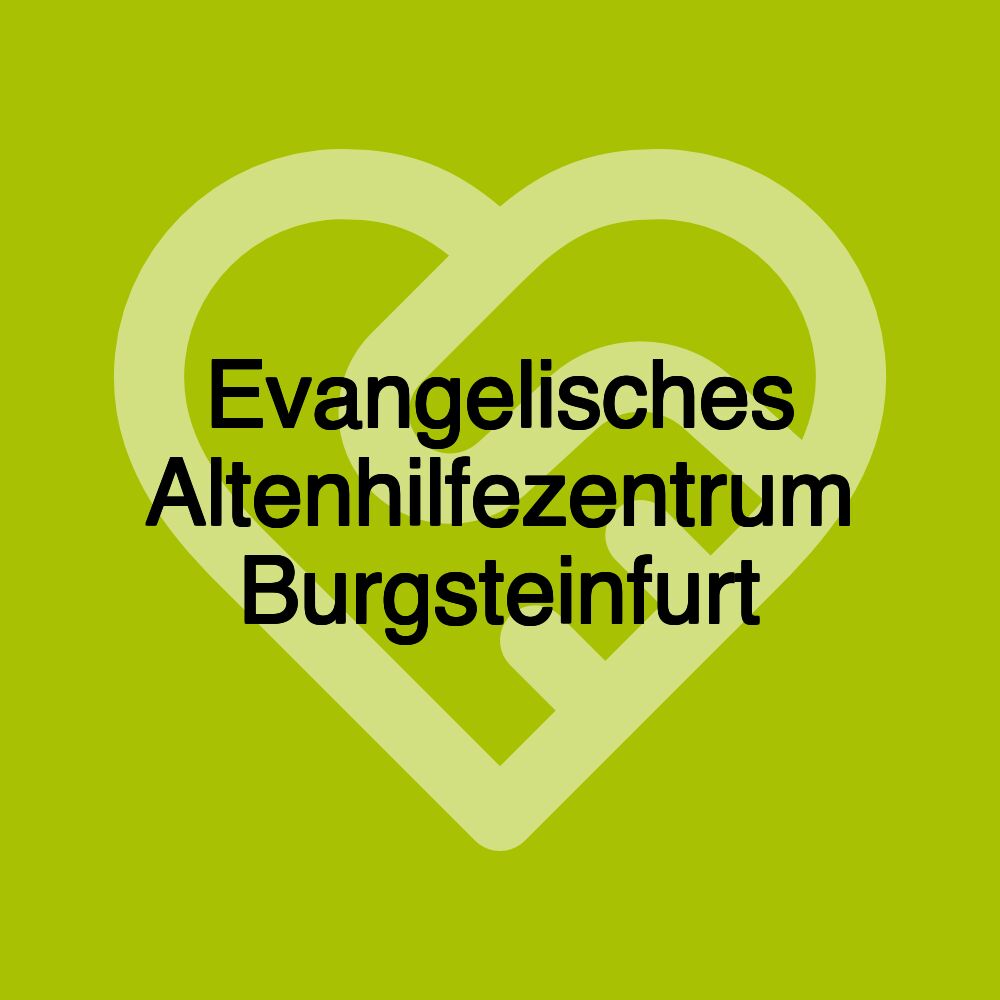 Evangelisches Altenhilfezentrum Burgsteinfurt