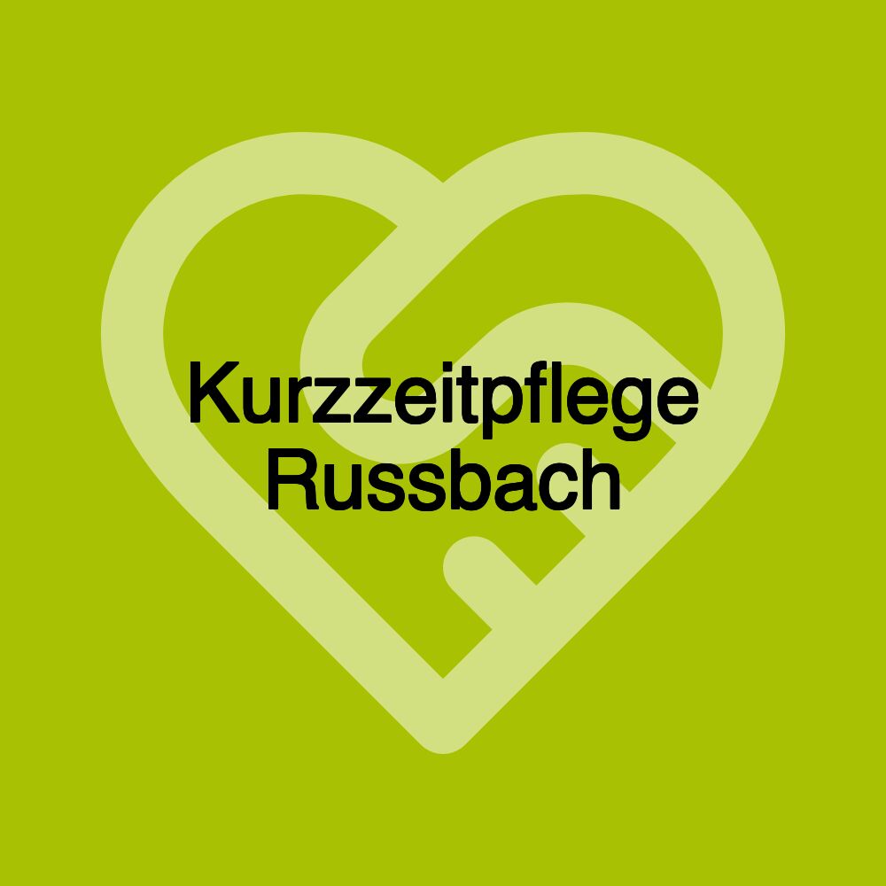 Kurzzeitpflege Russbach