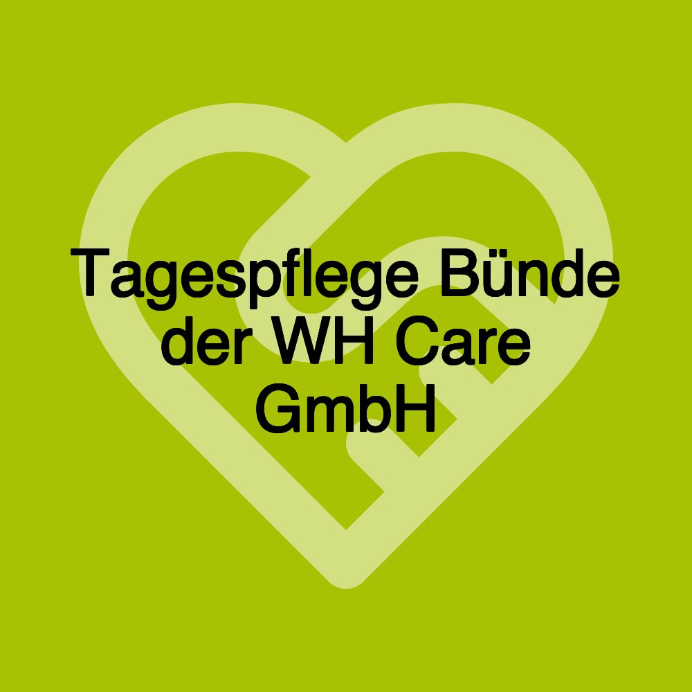 Tagespflege Bünde der WH Care GmbH