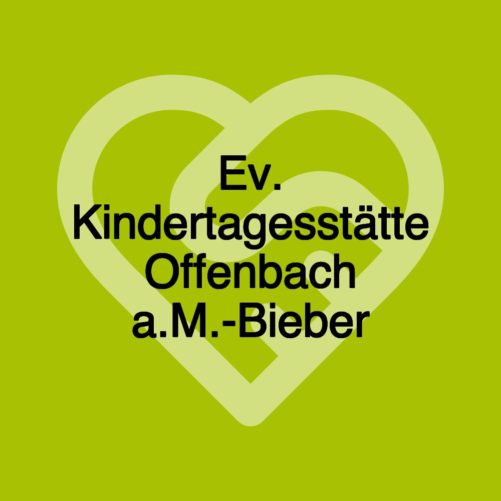 Ev. Kindertagesstätte Offenbach a.M.-Bieber