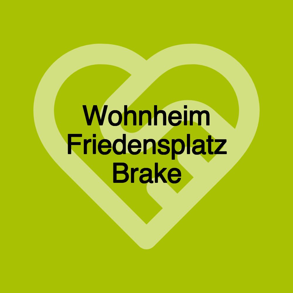 Wohnheim Friedensplatz Brake