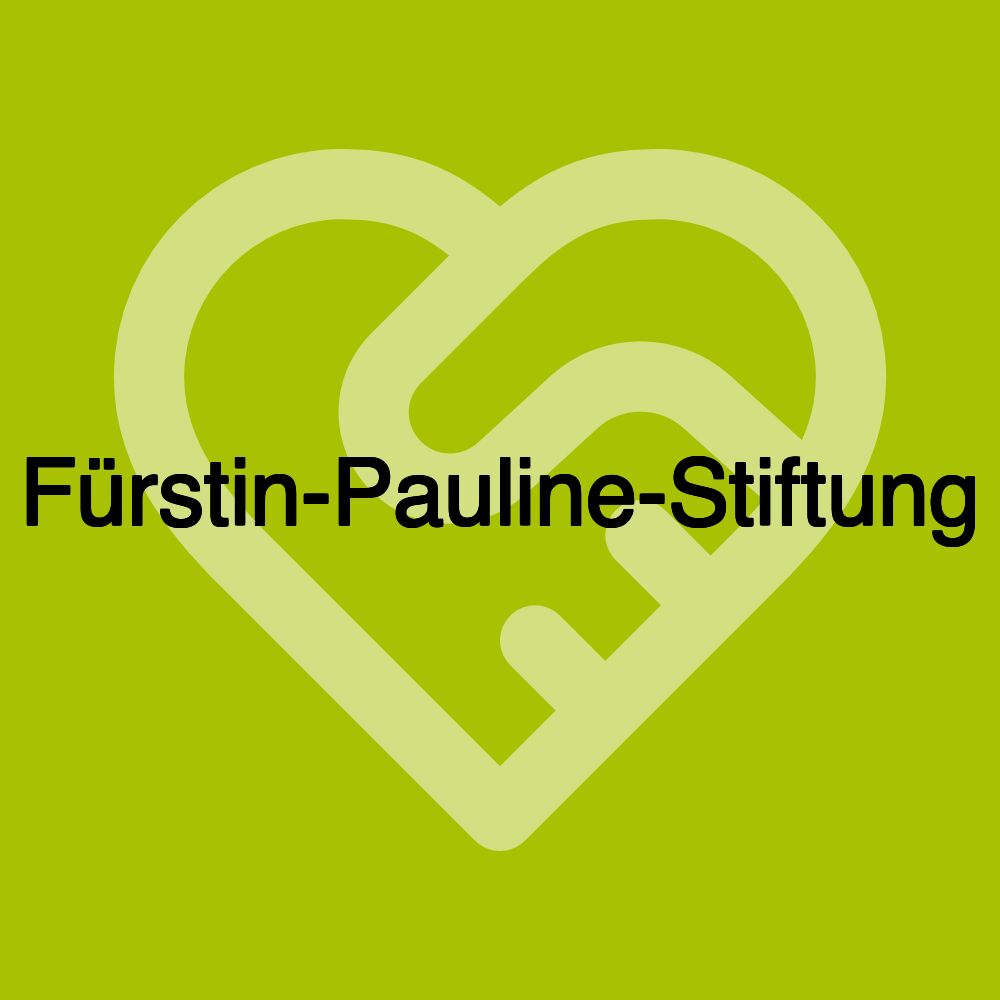 Fürstin-Pauline-Stiftung