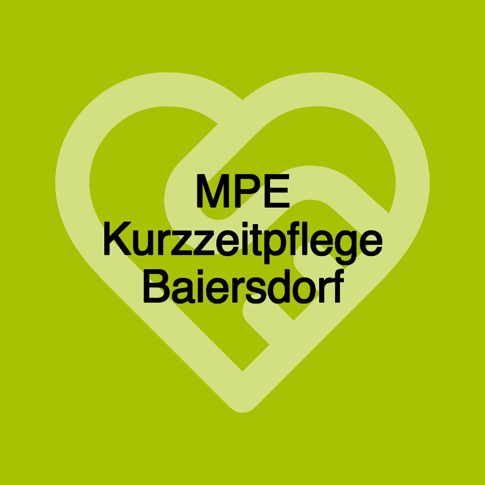 MPE Kurzzeitpflege Baiersdorf