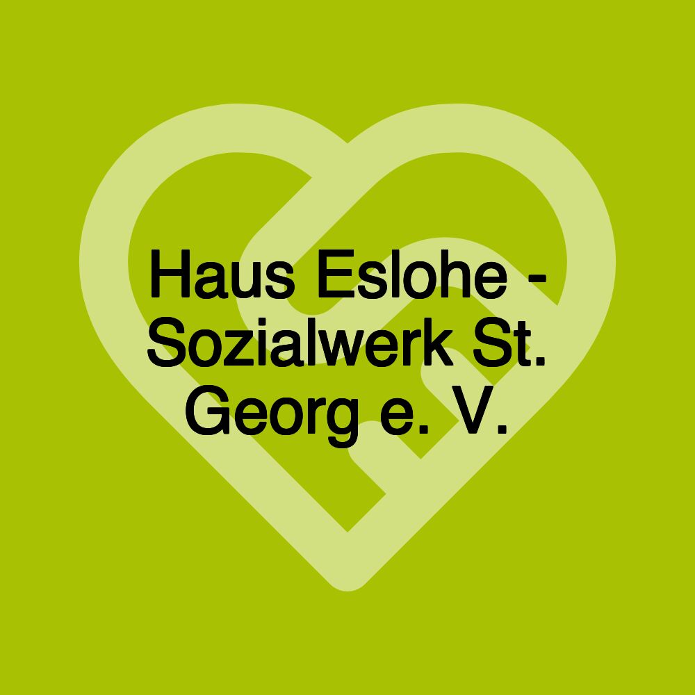 Haus Eslohe - Sozialwerk St. Georg e. V.