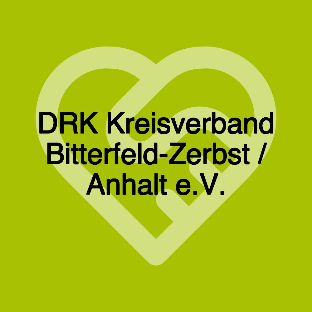 DRK Kreisverband Bitterfeld-Zerbst / Anhalt e.V.