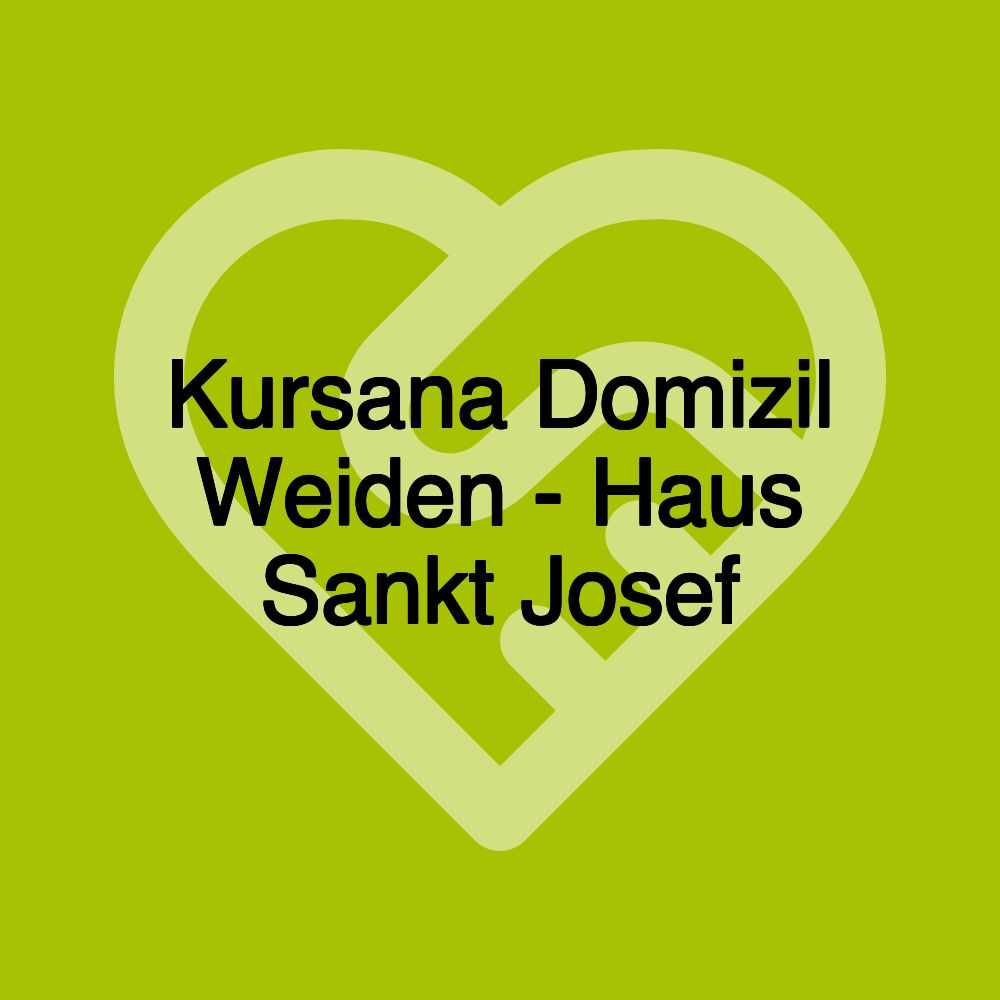 Kursana Domizil Weiden - Haus Sankt Josef