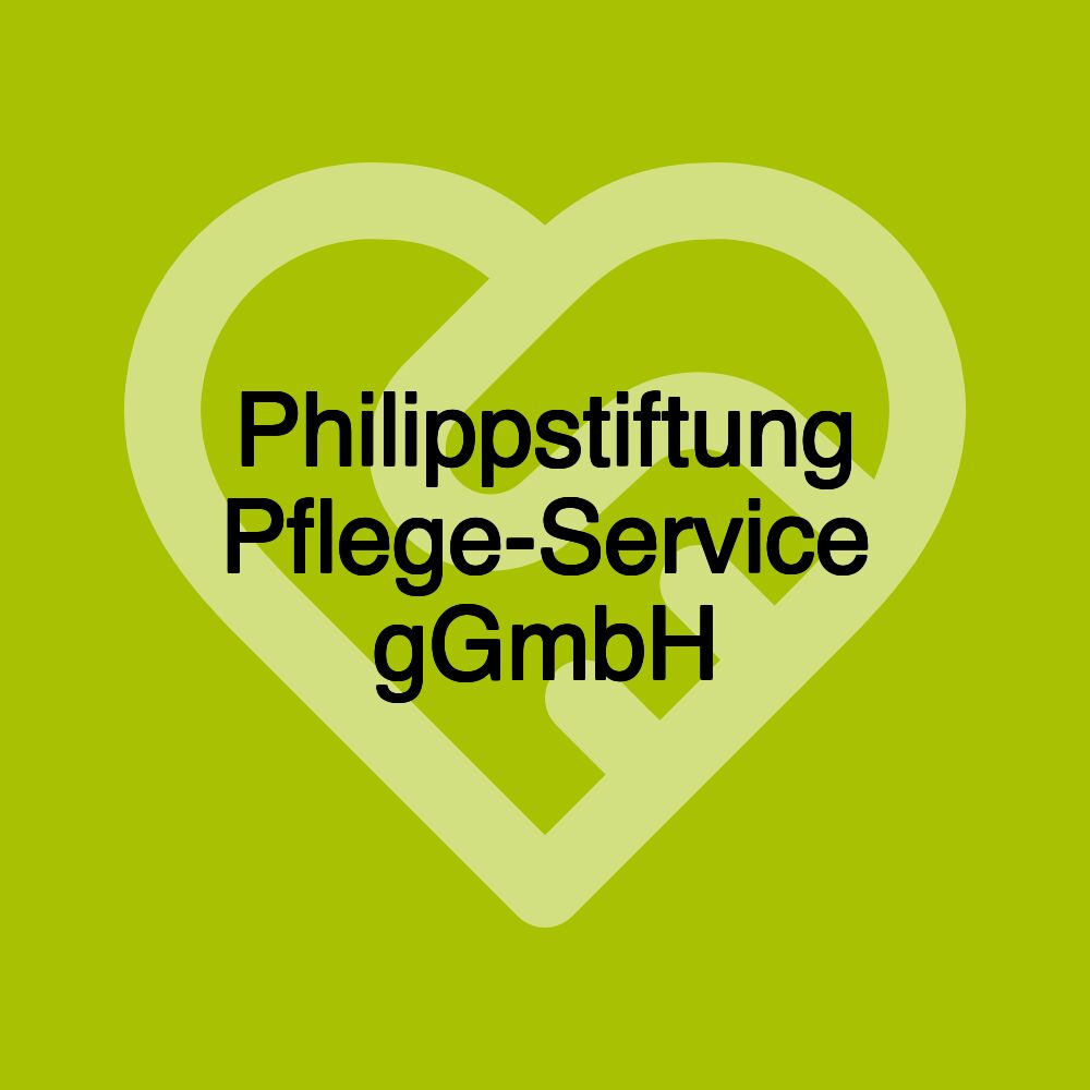 Philippstiftung Pflege-Service gGmbH