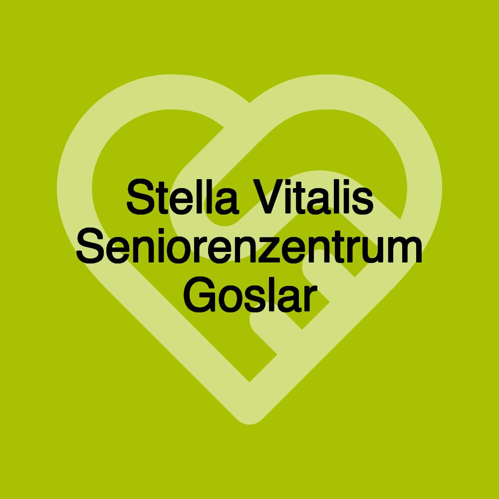 Stella Vitalis Seniorenzentrum Goslar