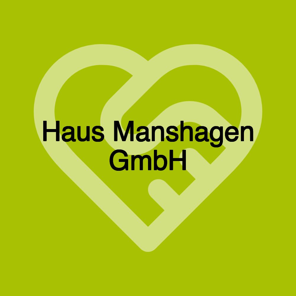 Haus Manshagen GmbH