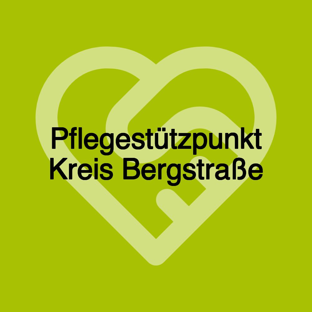 Pflegestützpunkt Kreis Bergstraße