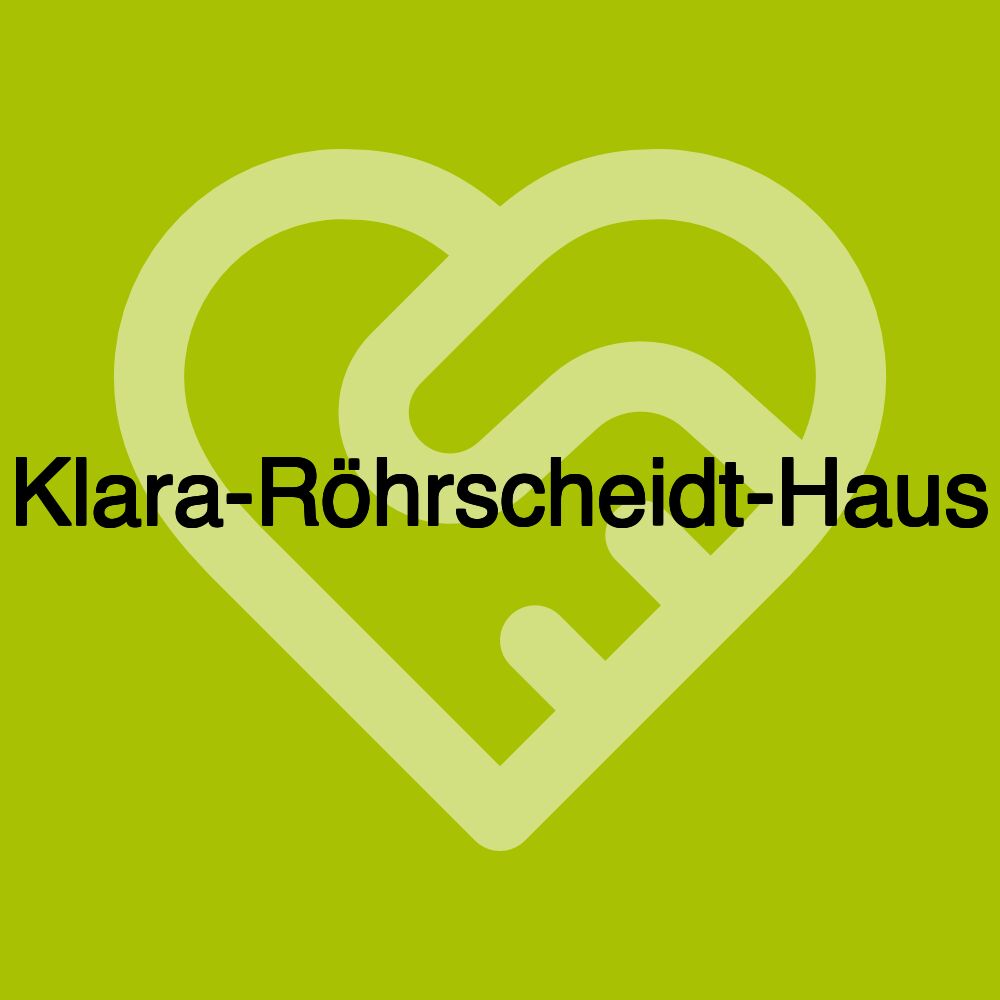 Klara-Röhrscheidt-Haus