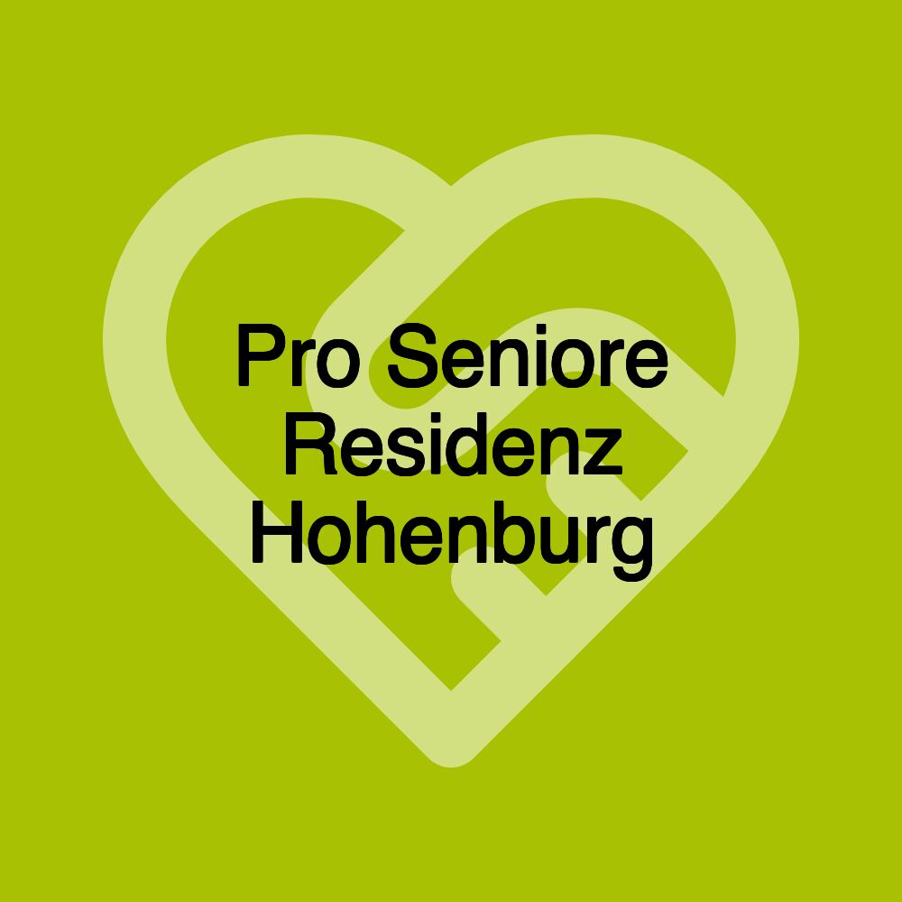 Pro Seniore Residenz Hohenburg