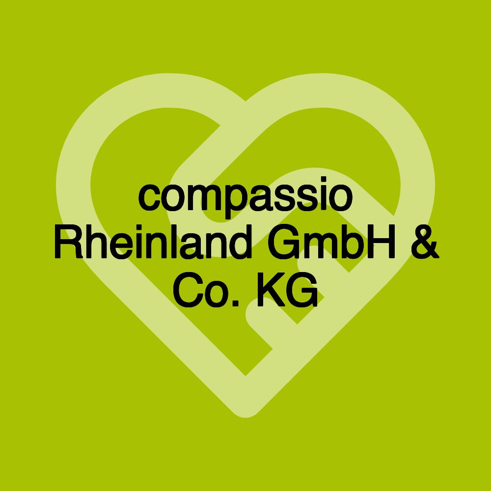 compassio Rheinland GmbH & Co. KG