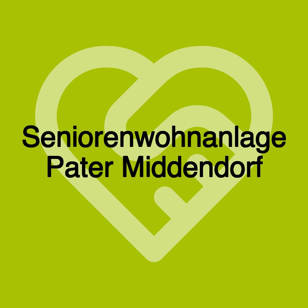 Seniorenwohnanlage Pater Middendorf