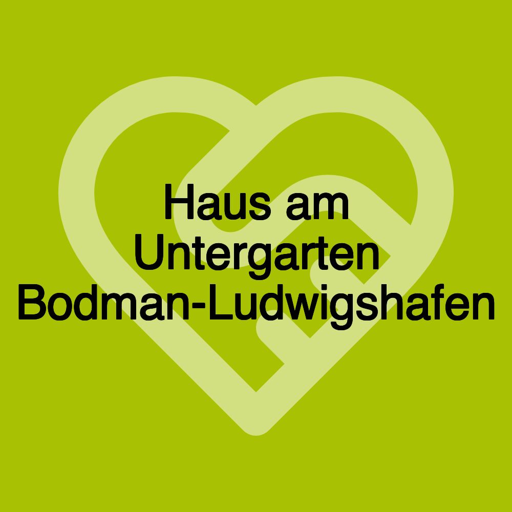 Haus am Untergarten Bodman-Ludwigshafen