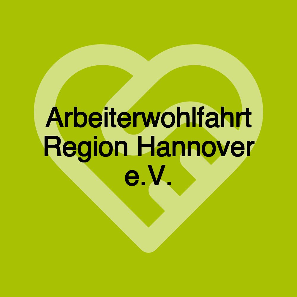 Arbeiterwohlfahrt Region Hannover e.V.