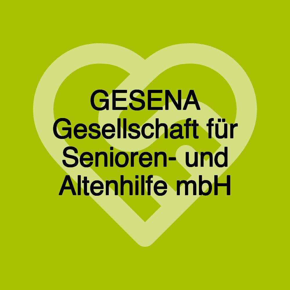 GESENA Gesellschaft für Senioren- und Altenhilfe mbH