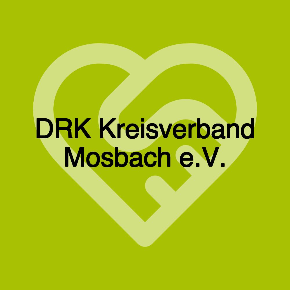 DRK Kreisverband Mosbach e.V.