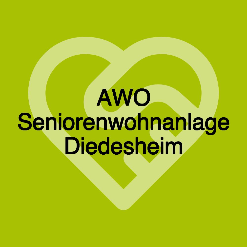 AWO Seniorenwohnanlage Diedesheim