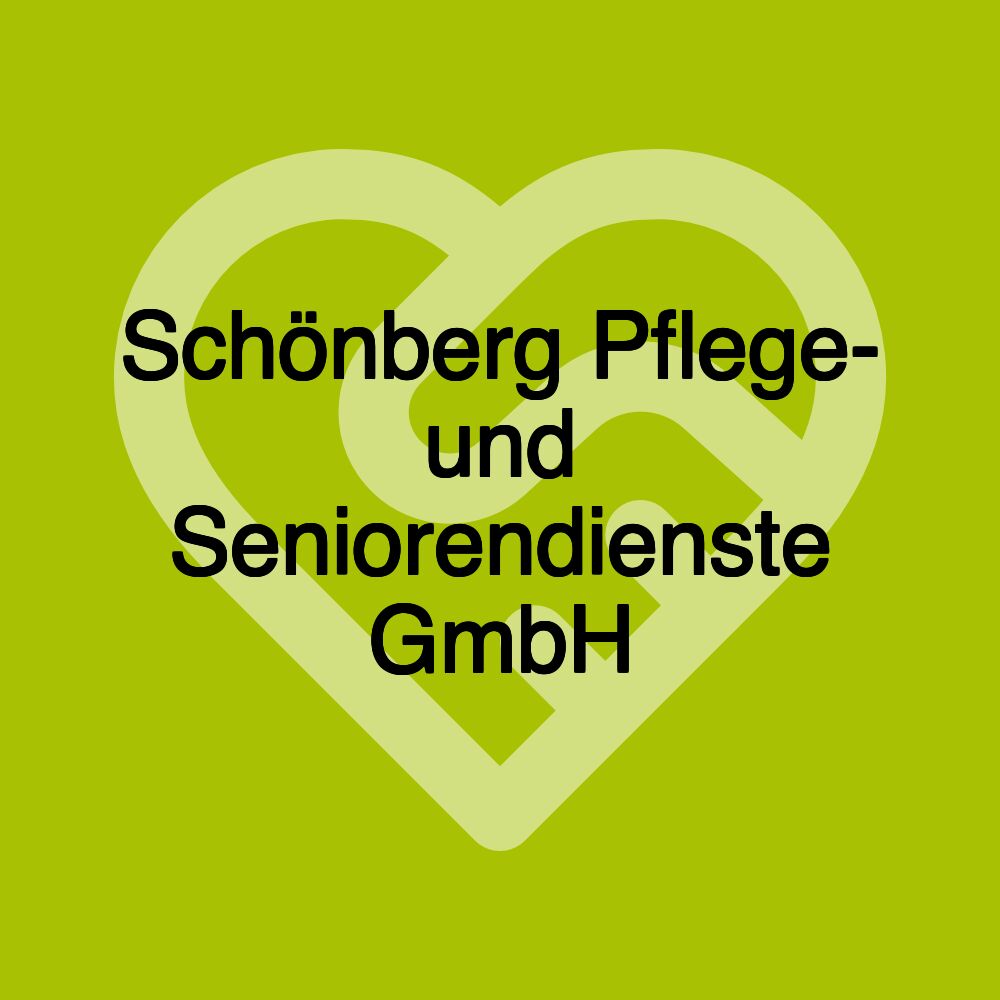 Schönberg Pflege- und Seniorendienste GmbH