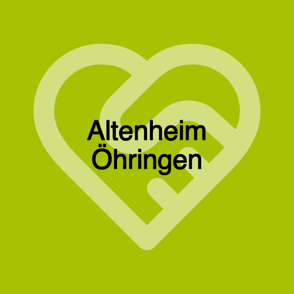 Altenheim Öhringen