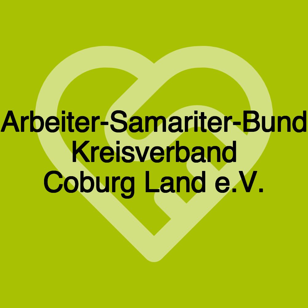 Arbeiter-Samariter-Bund Kreisverband Coburg Land e.V.